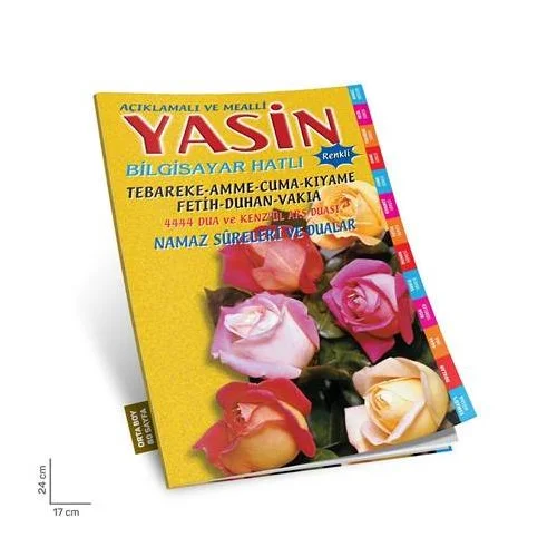 Cenaze ve Vefat Mevlütlerinde En Çok Dağıtılan Güllü Yasin Kitabı