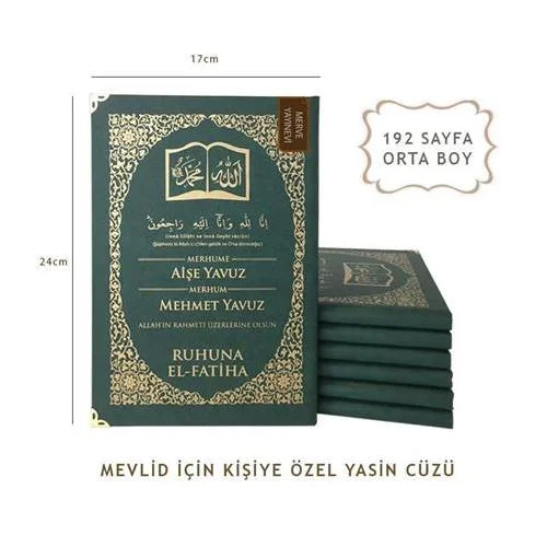 Vefat Mevlüt Hediyesi Yasin Kitabı Nerede Satılır?