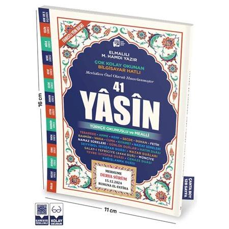Yasini Şerif  Çanta  Boy 128 Sayfa-Merve Yayınları
