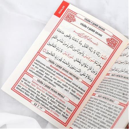 Mevlüt Hediyelik Seti Yasin Tesbih Magnet Paketi-Bordo
