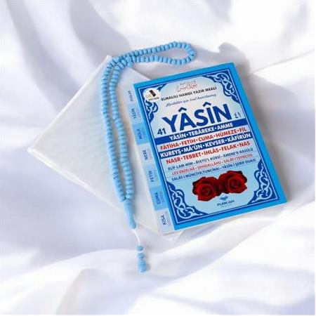 Çanta Boy Yasin Kitabı Tesbih ve Opp Ambalaj Mevlüt Seti – İsim Yazılı