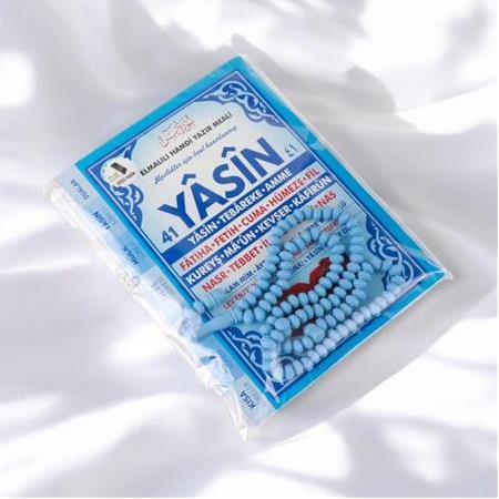 Çanta Boy Yasin Kitabı Tesbih ve Opp Ambalaj Mevlüt Seti – İsim Yazılı