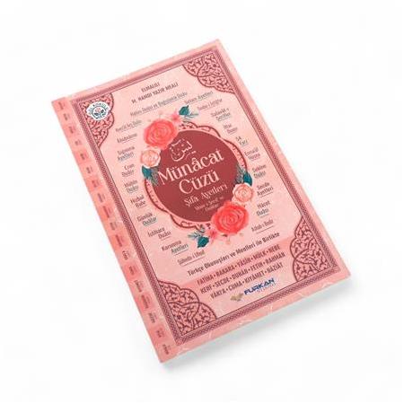 Orta Boy 224 Sayfa Münacat Cüzü Karton Kapak Yasin – Pembe