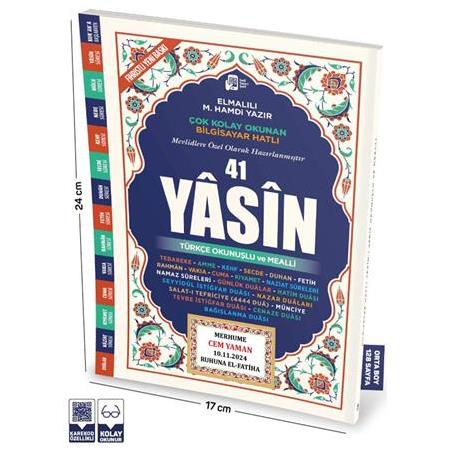 Yasini Şerif  Orta Boy 128 Sayfa-Merve Yayınları