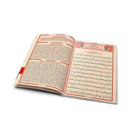 Orta Boy Yasin Kitabı 128 Sayfa Beyaz Kabe Tasarım